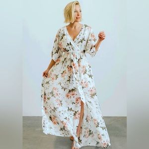 Baltic Born Kia Kimono Maxi Dress-Bump Friendly!